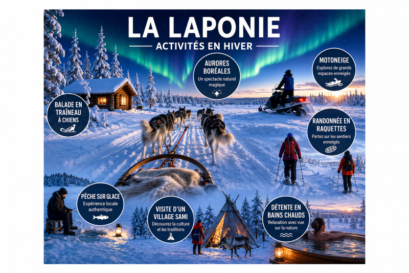 OUVERTURE DES VENTES LAPONIE POUR L'HIVER PROCHAIN